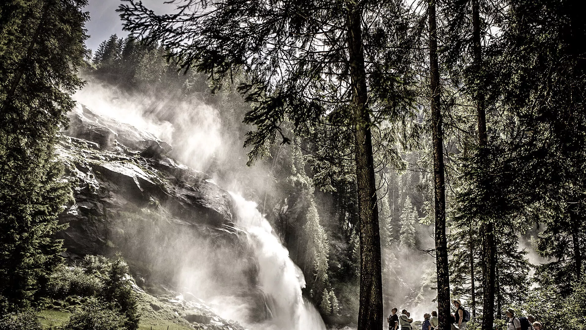Krimmler Wasserfälle Ausflugsziel im Salzburger Land